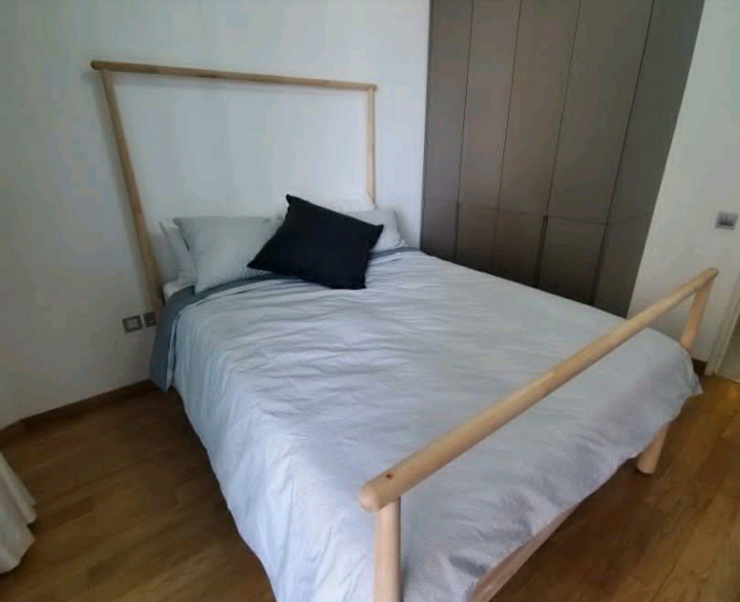 IKEA GJORA BED FRAME & SLAT BASE, Furniture & Home Living, Furniture