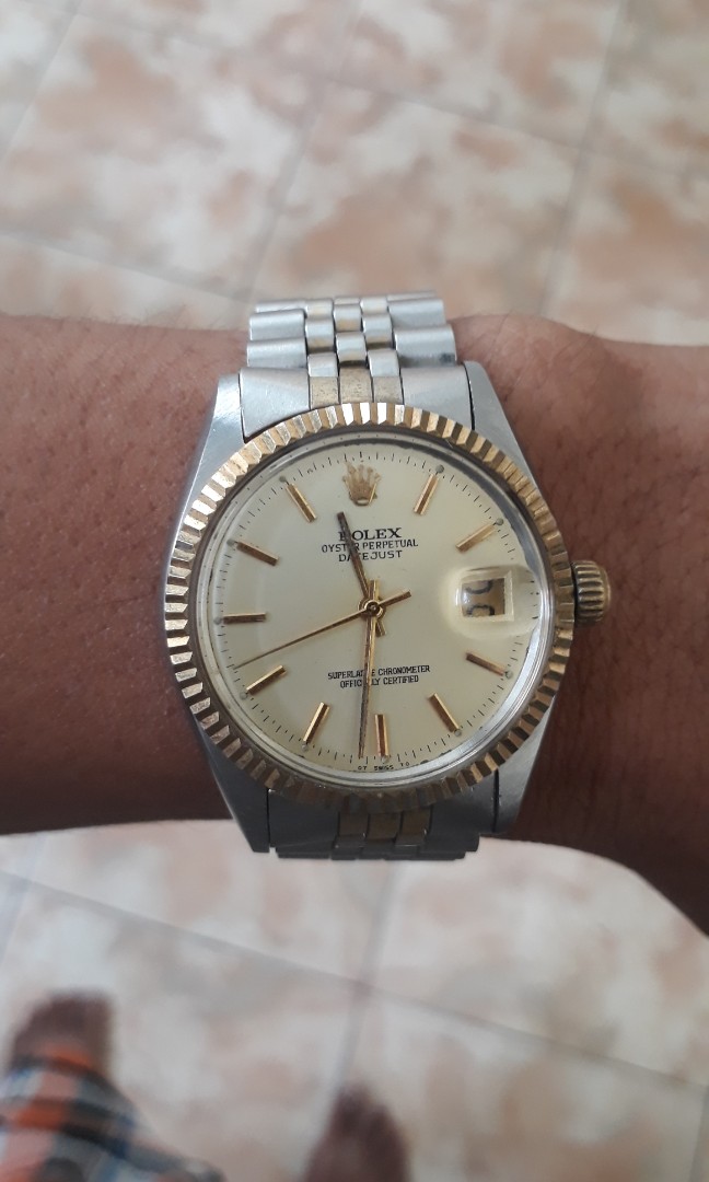 Jam rangan rolex second