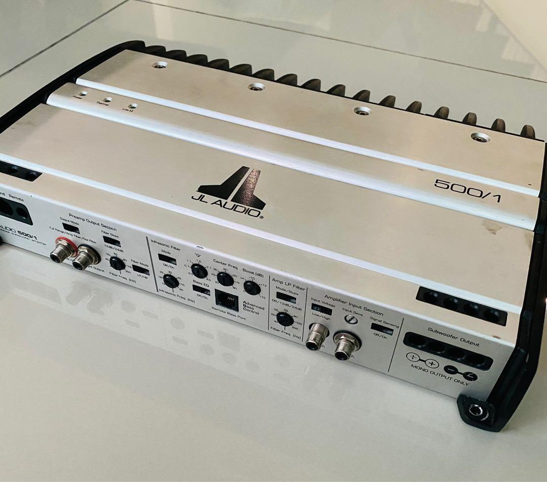 JL Audio 500/1 Monoblock Amplifier, Auto Accessories on Carousell