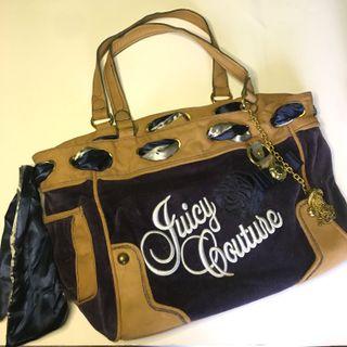 Juicy Couture Velvet Tote Bag