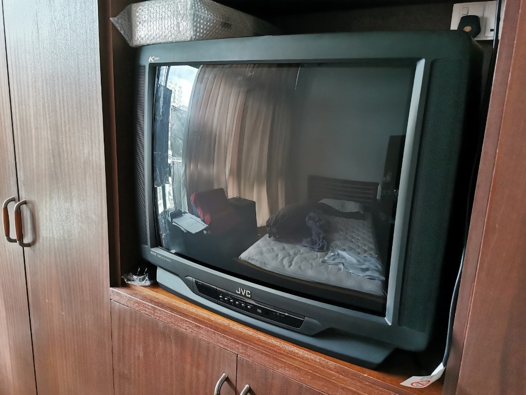 JVC 27 inch CRT TV, TV & Home Appliances, TV & Entertainment, TV on