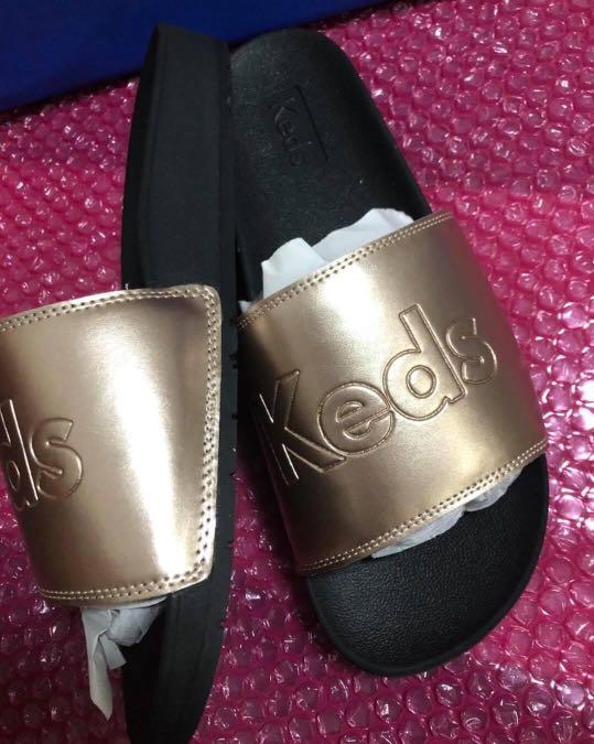 Keds slides rose gold outlet