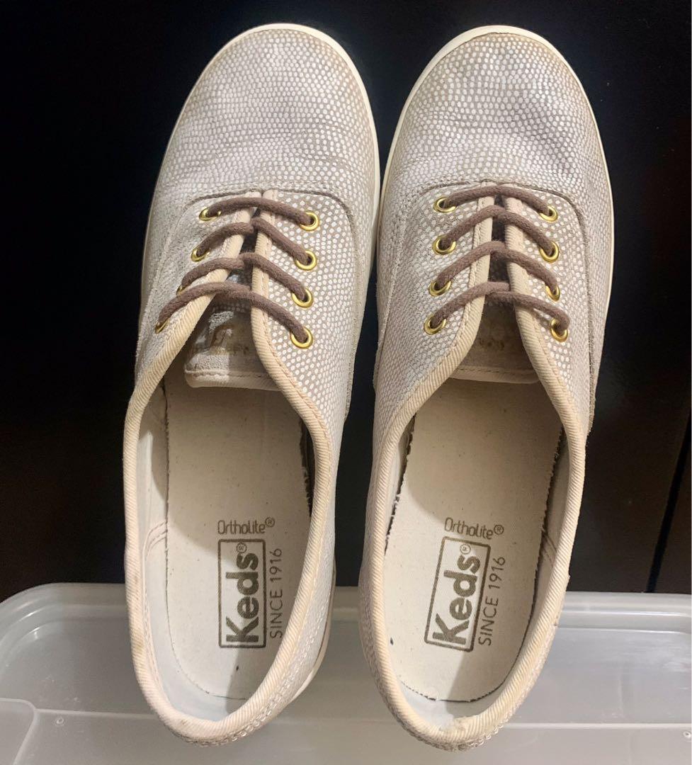 Keds Champion Dalmata Leather Women s Fashion Footwear Sneakers