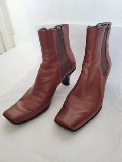 Kenneth Cole brown boots 啡色皮短靴64230509419266110