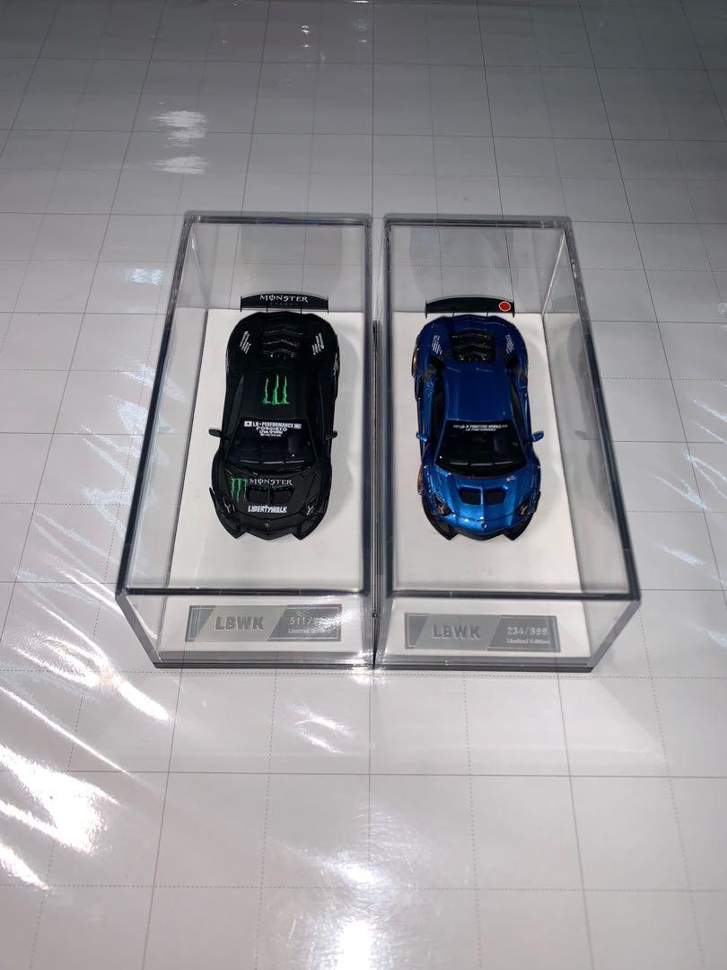 LBWK Lamborghini Aventador Set (Rare) (Liberty Walk, Aventador, 1/64 ...