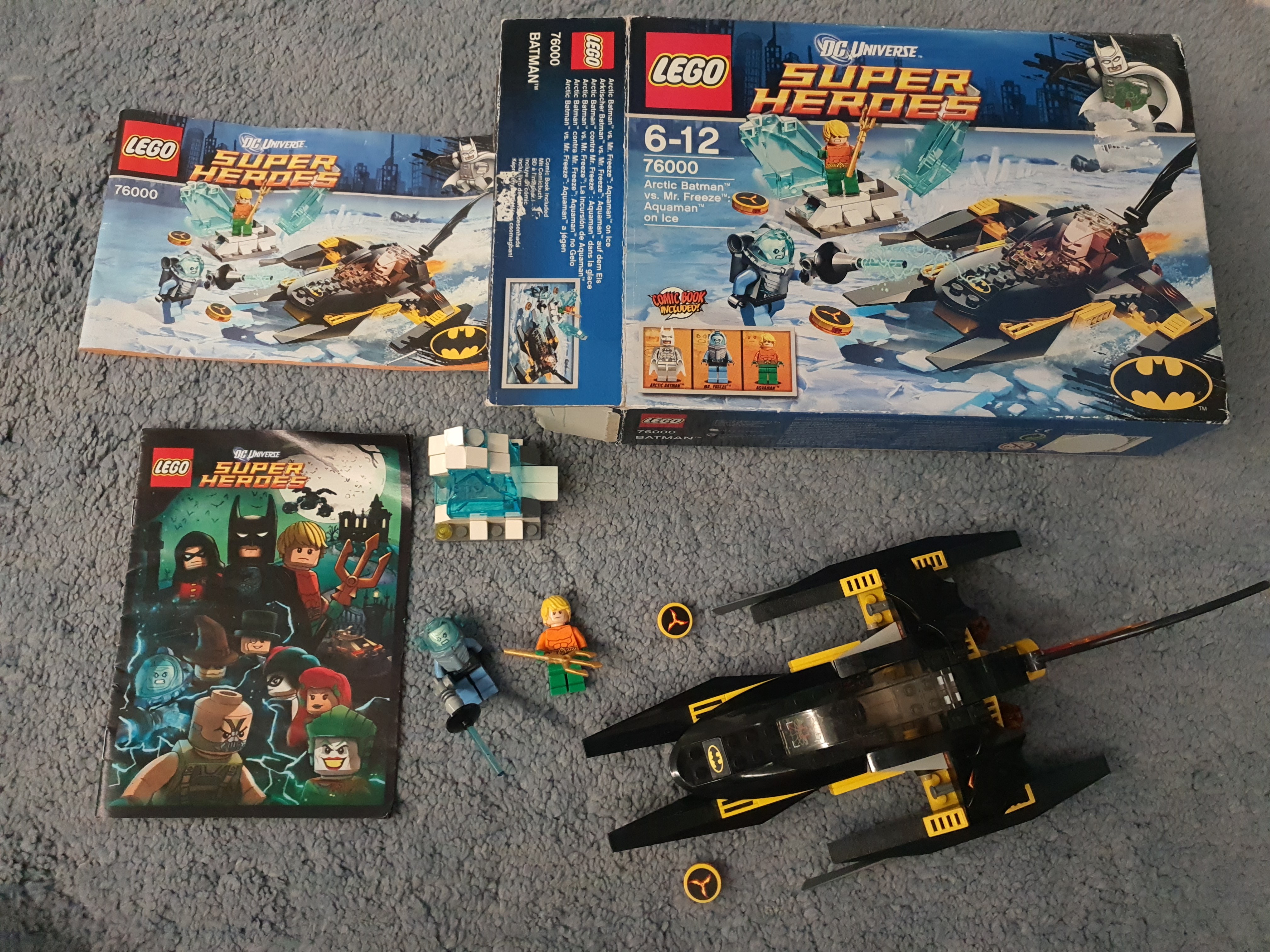 Lego 76000 - Arctic Batman vs Mr Freeze (without batman arctic), Hobbies &  Toys, Collectibles & Memorabilia, Fan Merchandise on Carousell