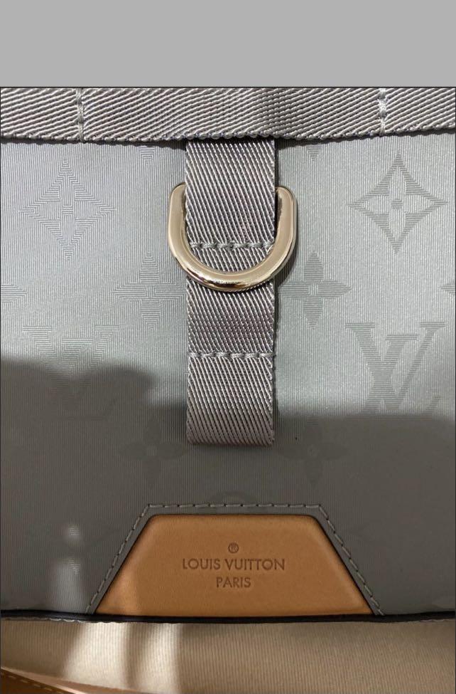 Louis Vuitton Men Limited Edition Monogram Titanium Messenger PM