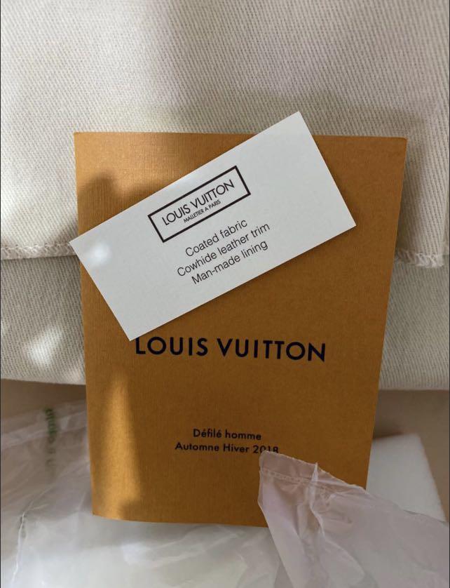 Louis Vuitton Monogram Titanium Clutch Box: FW18 by Kim Jones