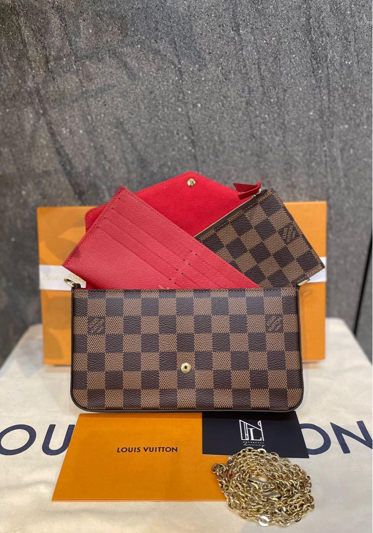 Louis Vuitton Damier Ebene Pochette Felicie 