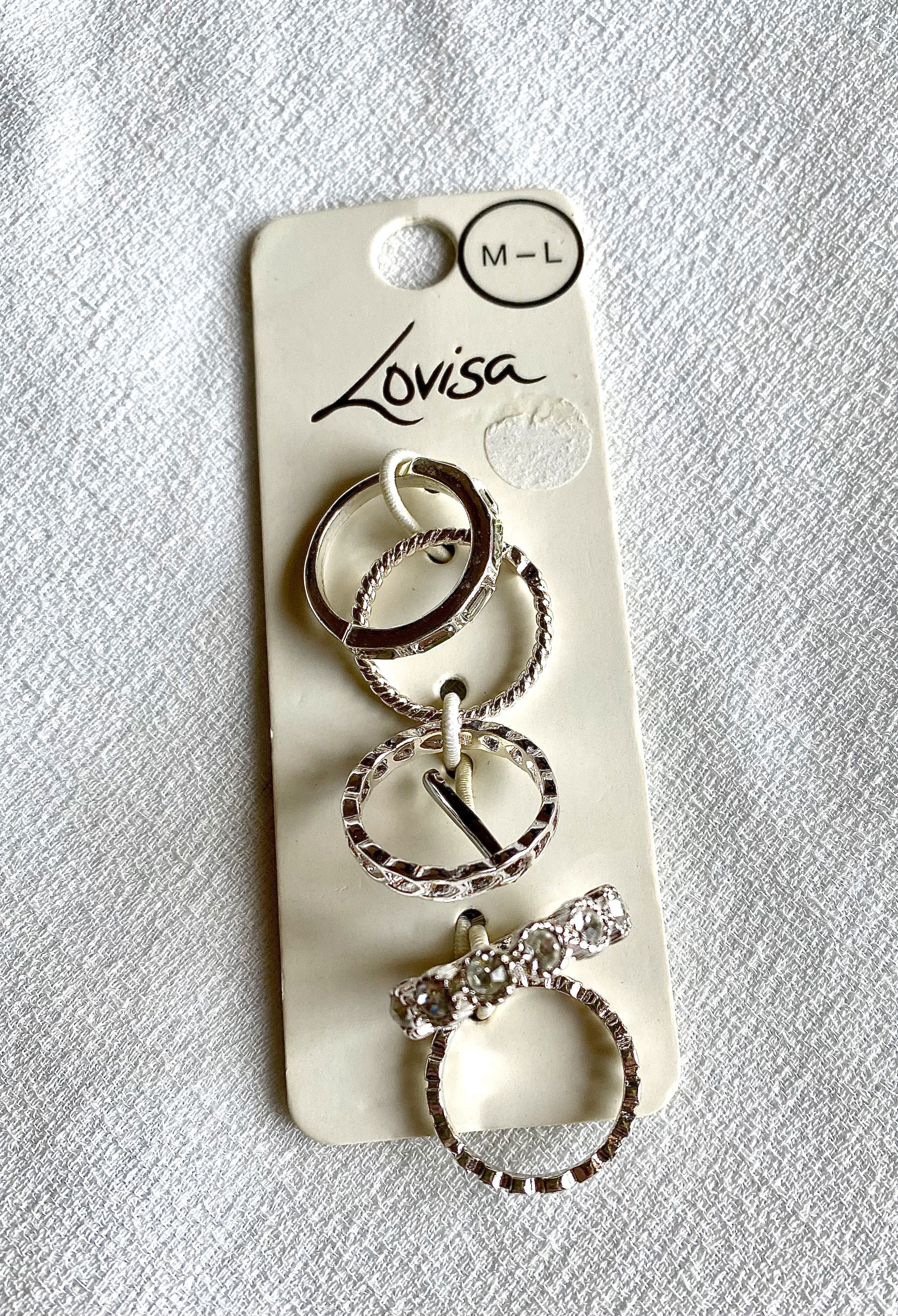 Lovisa Rings, Women's Fashion, Jewelry & Organisers, Rings on