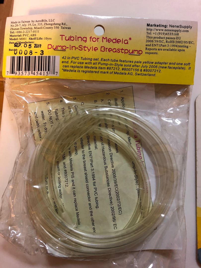 Medela Parts Tubing, Portable Charger, Babies & Kids, Nursing