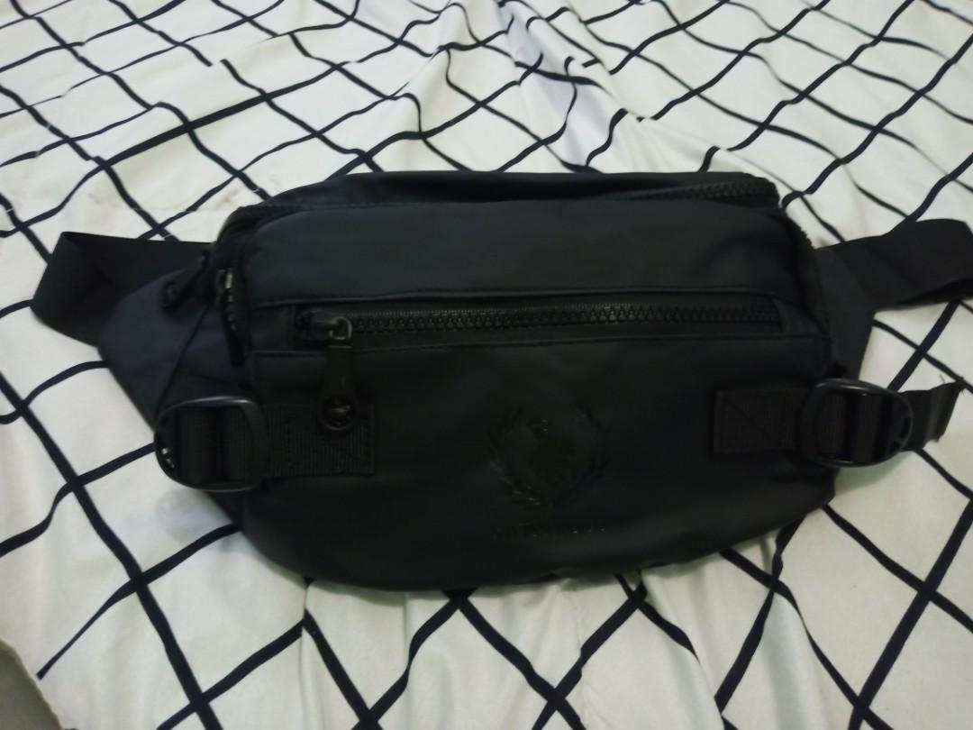 Men water resistant waist bag Swiss Polo