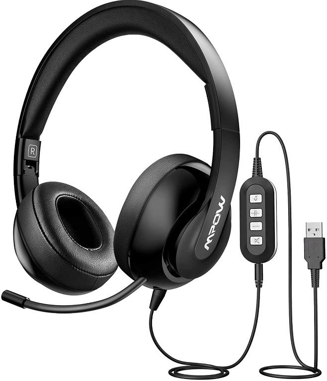 pc headphones with mic usb