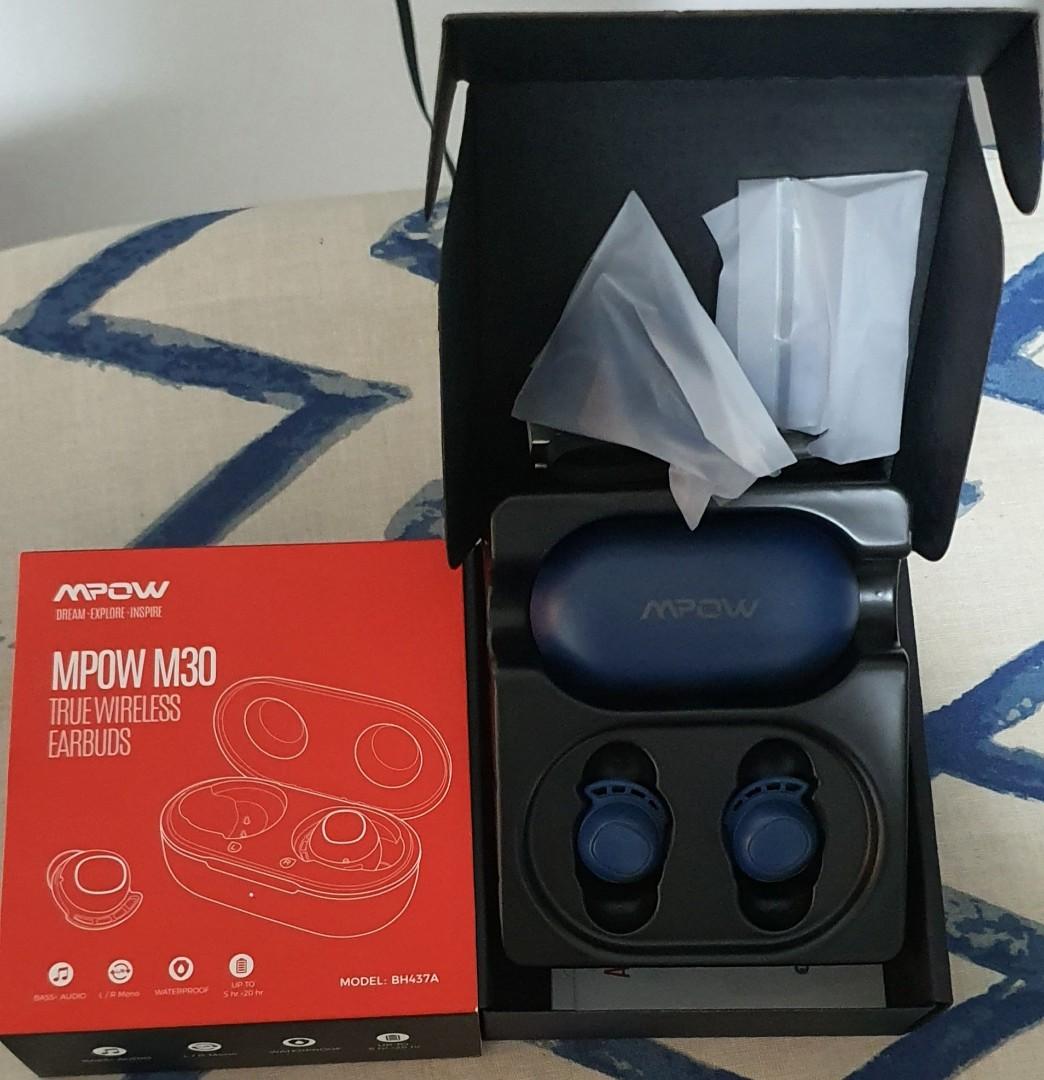 MPOW M30 BLUE COLOUR, Electronics, Audio on Carousell