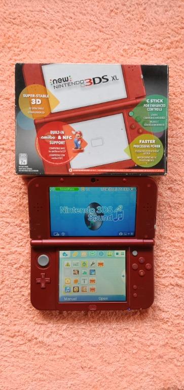 New Nintendo 3ds Xl Metallic Red Us Version Video Gaming Video Game Consoles Nintendo On Carousell