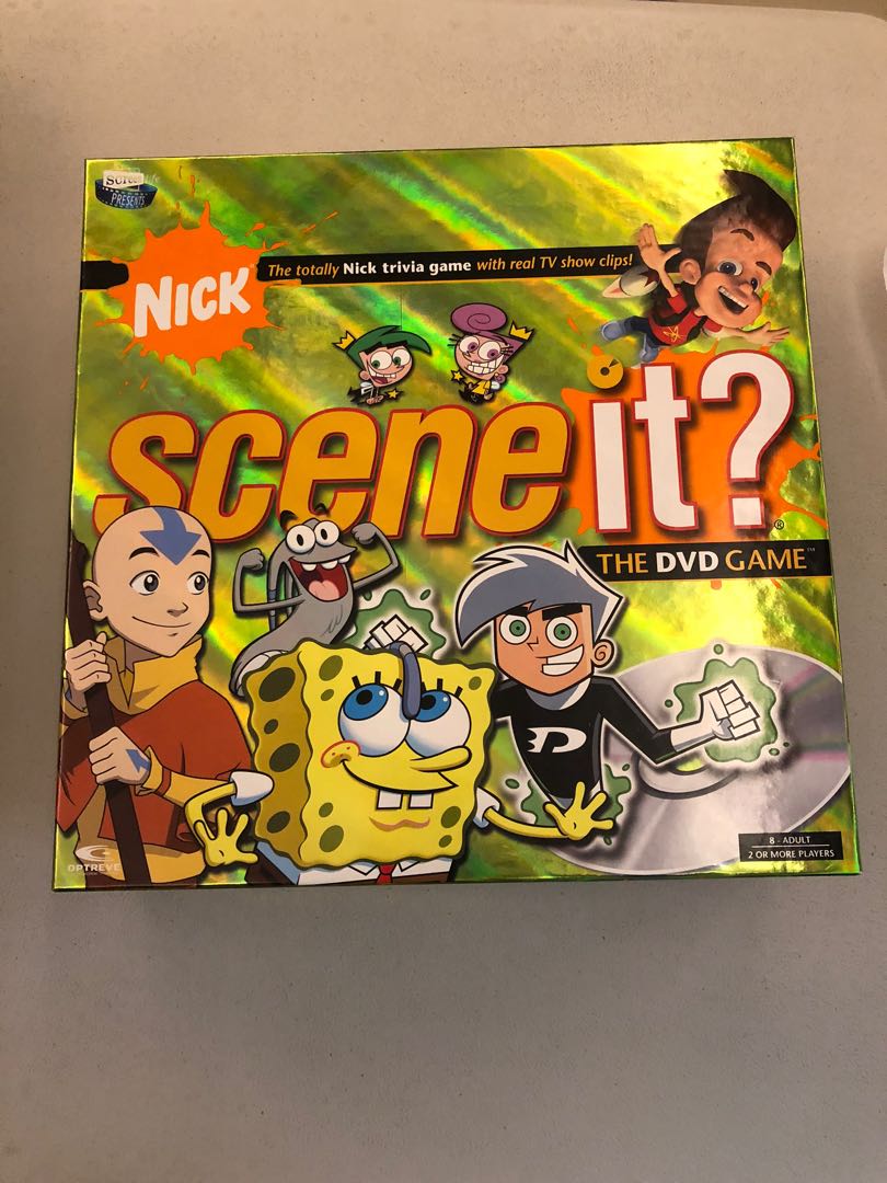Nickelodeon Scene It? DVD Game, Toys & Games, Board Games & Cards on