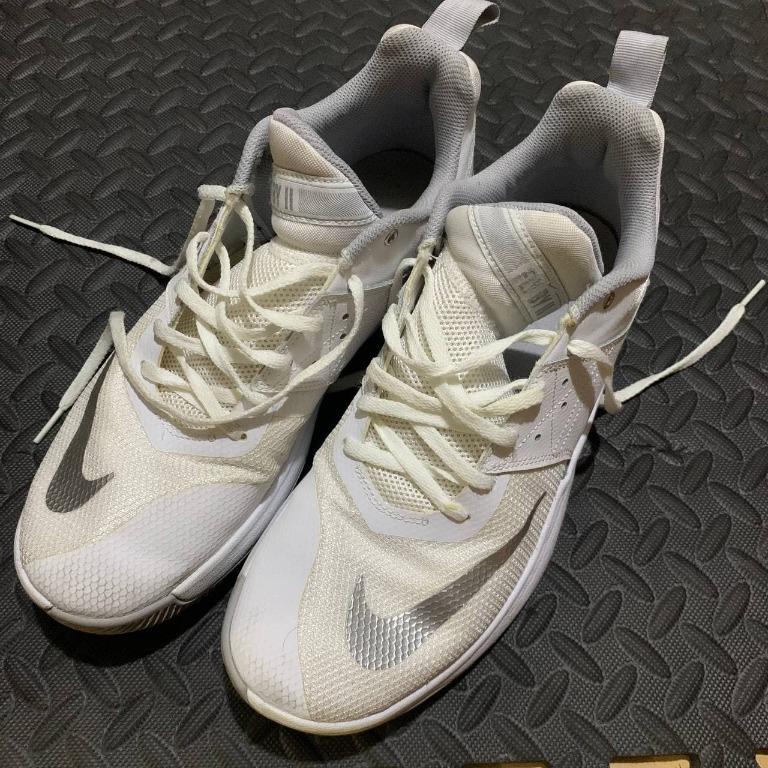 Nike Fly By Low II White Metallic Grey