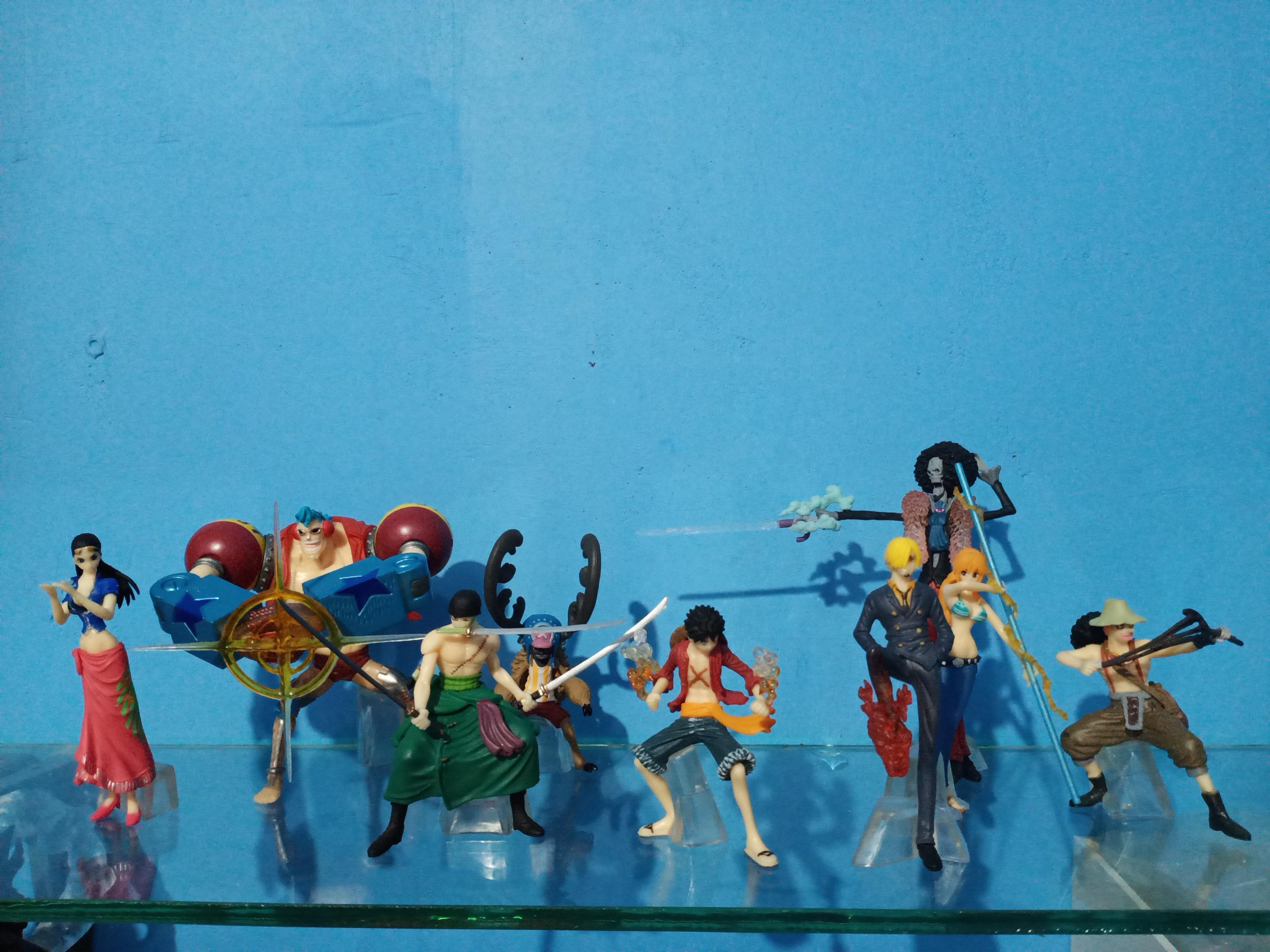 One Piece Straw Hat Pirates Crew Battle Fishman Island Set With Box Hobbies Toys Toys Games On Carousell