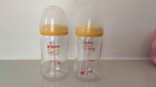 Pigeon Glass Bottle with microwave sterilizer