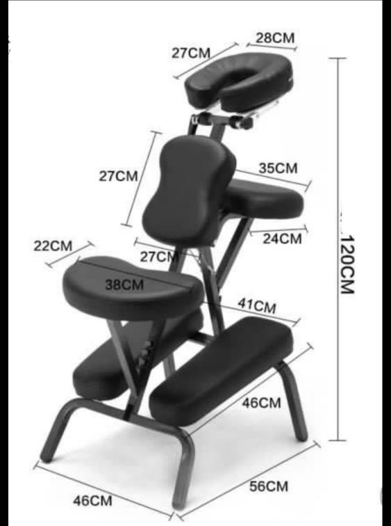 Portable Massage Chair Foldable, Health & Nutrition, Massage Devices on