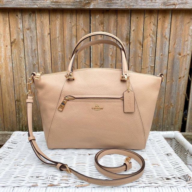 coach prairie satchel taupe