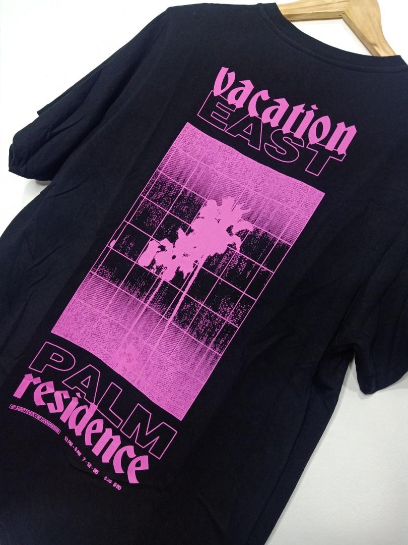 Primark Wave Out Daze Never Revived Aesthetic Tee, Men's Fashion, Coats