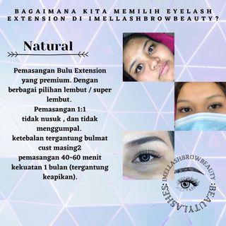 Promo eyelash extension