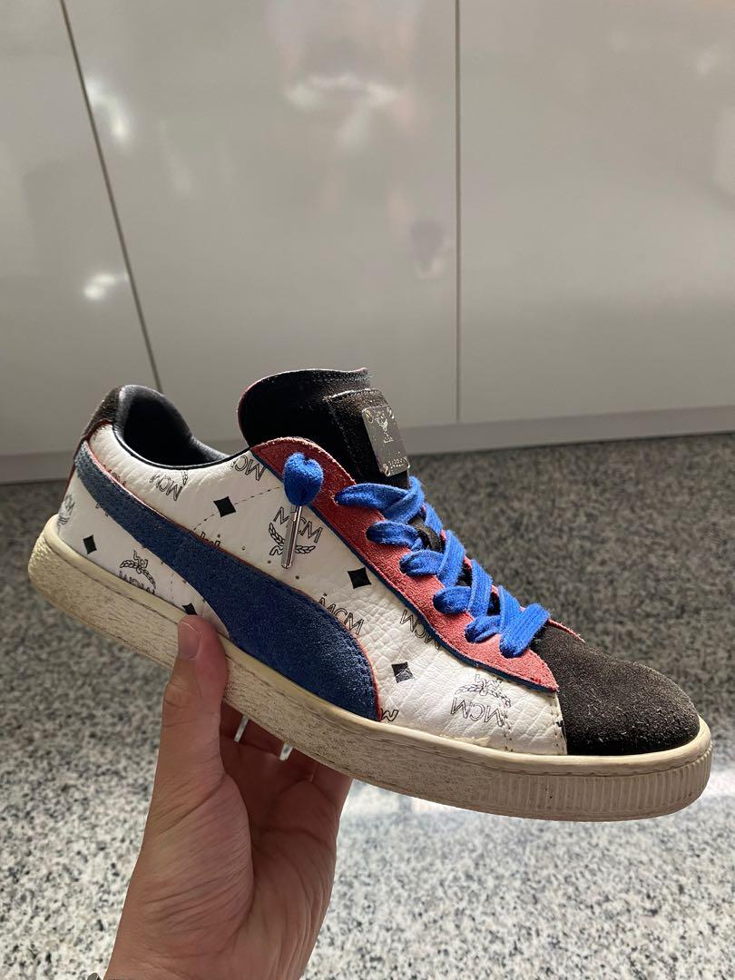 Puma x cheap mcm sneakers