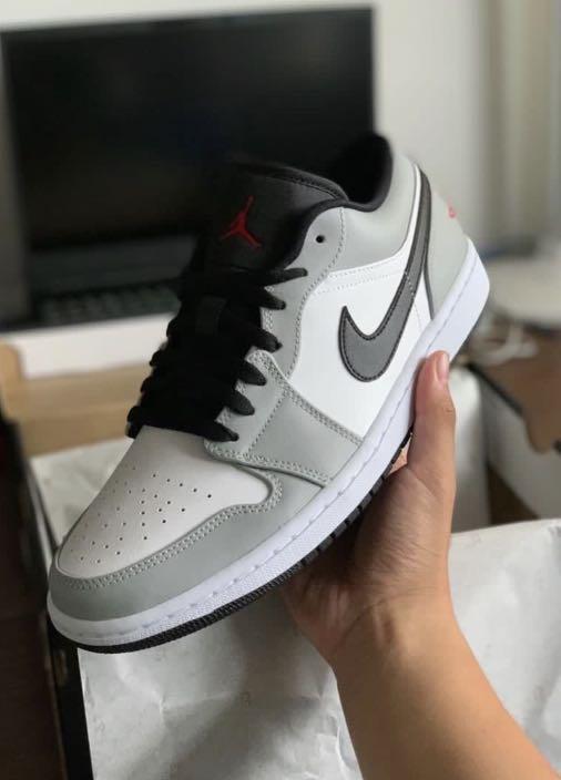 restock air jordan 1 smoke grey
