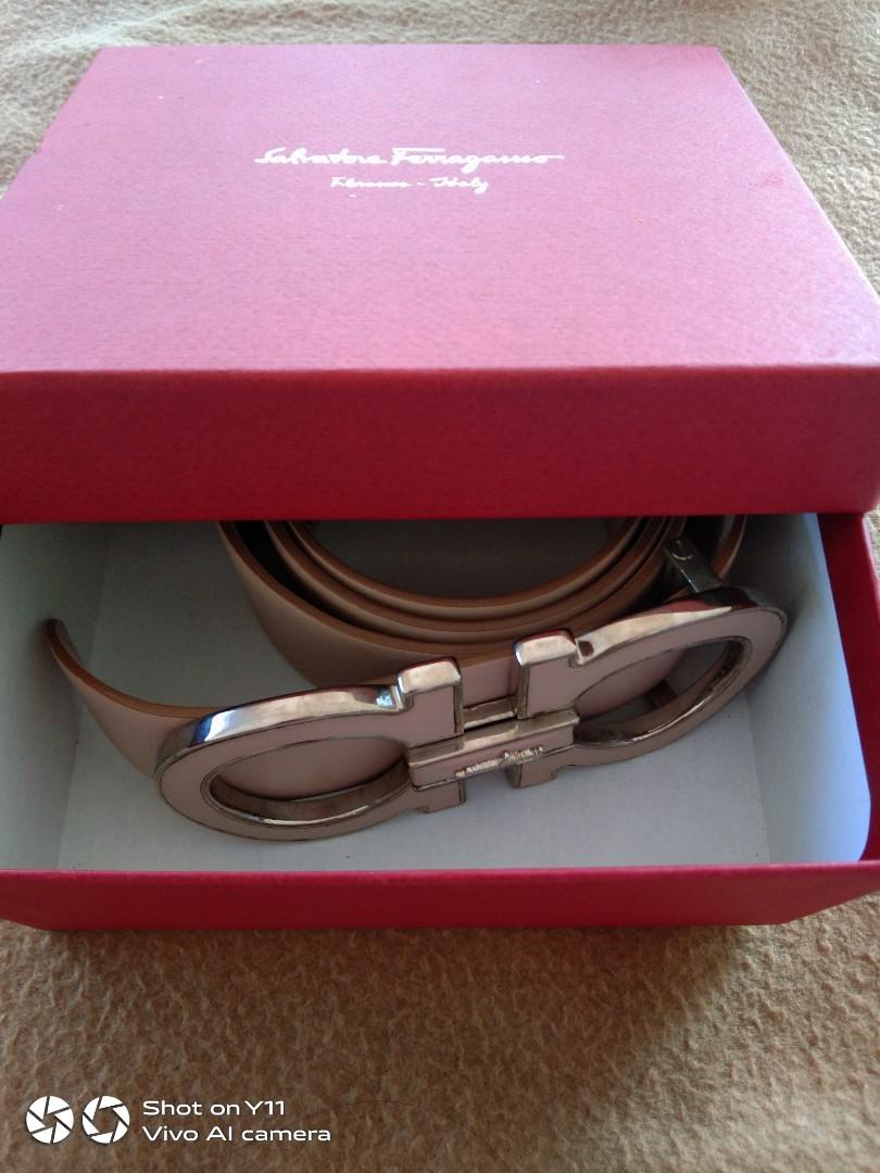 Big buckle online ferragamo belt