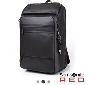samsonite red glendalee backpack l