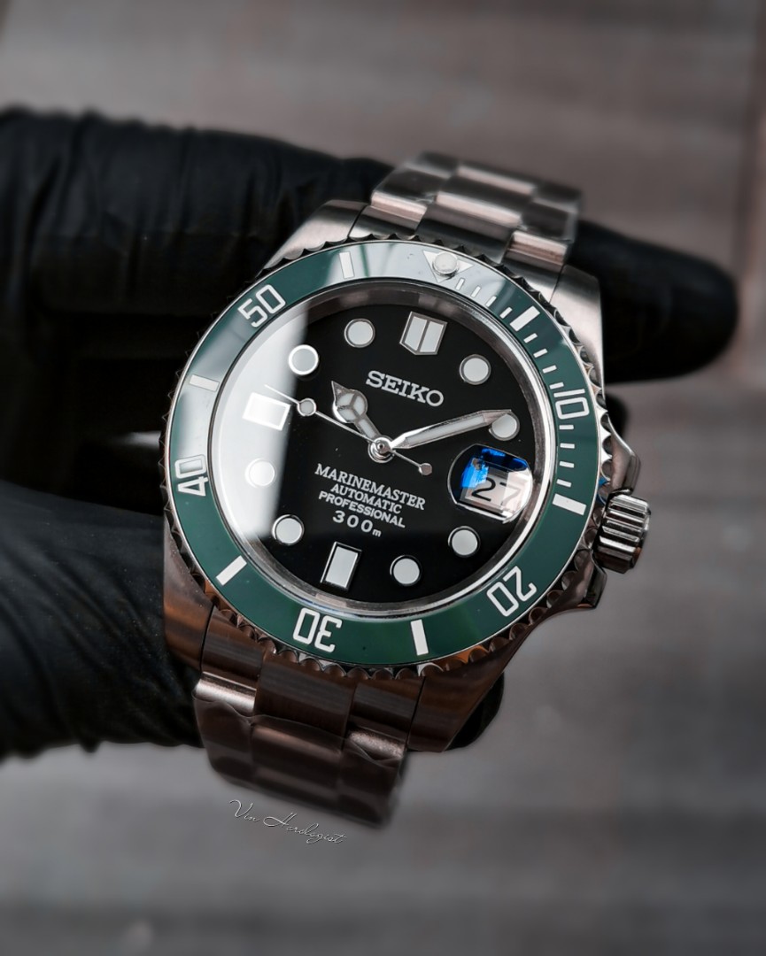 Seiko Submariner Hulk Custom Build, Luxury, Watches on Carousell