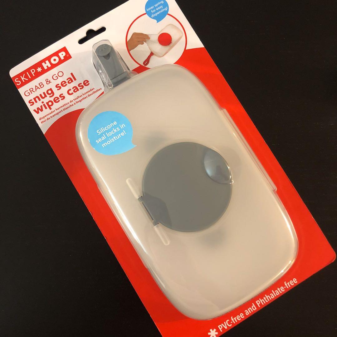 Snug seal shop wipes case