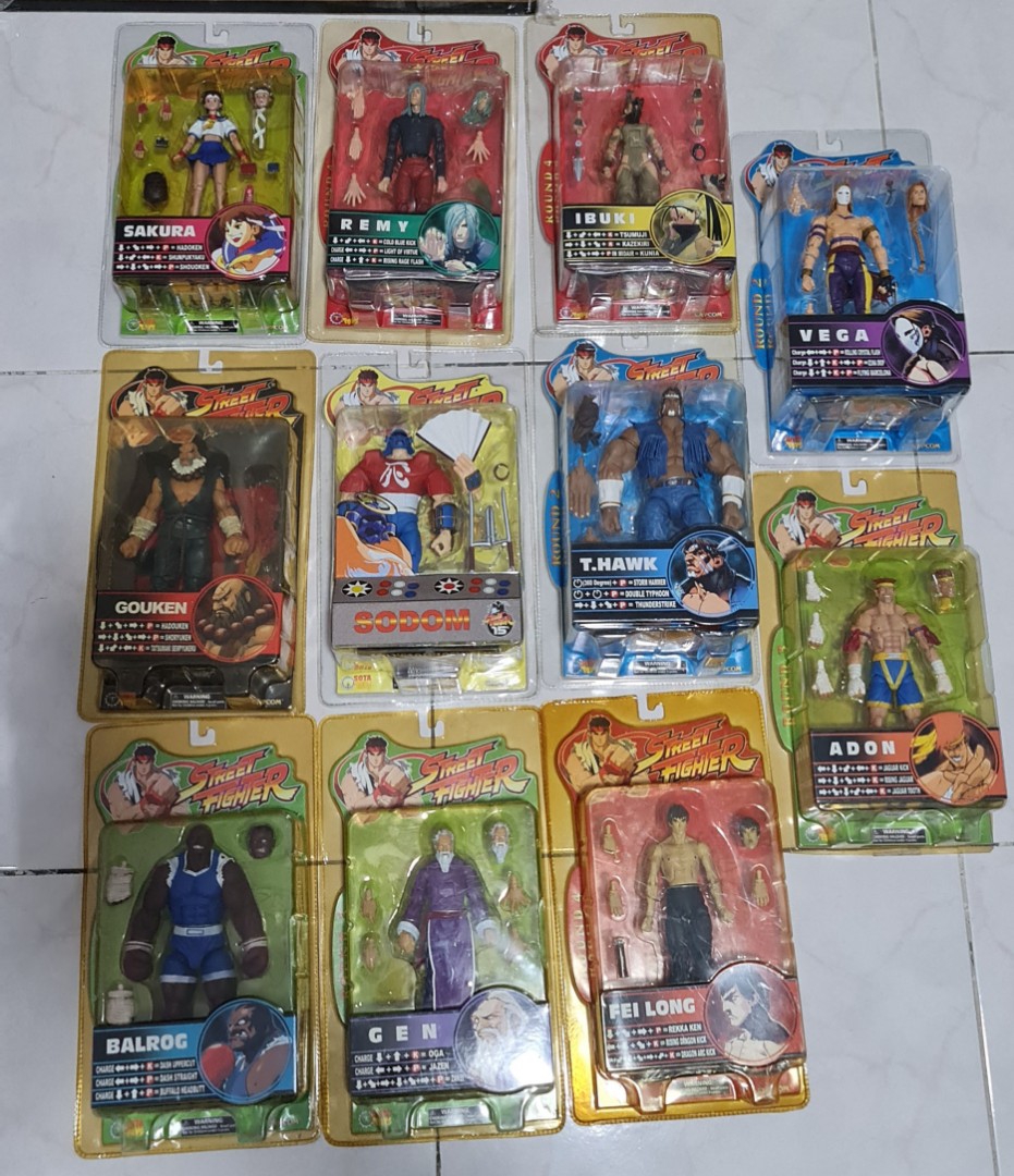 SOTA Streetfighter Street Fighter lot (balrog vega adon sodom gouken t ...