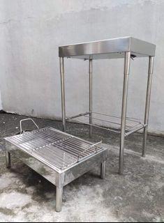 2in1 Stainless Steel BBQ GRILL
"DETACHABLE"