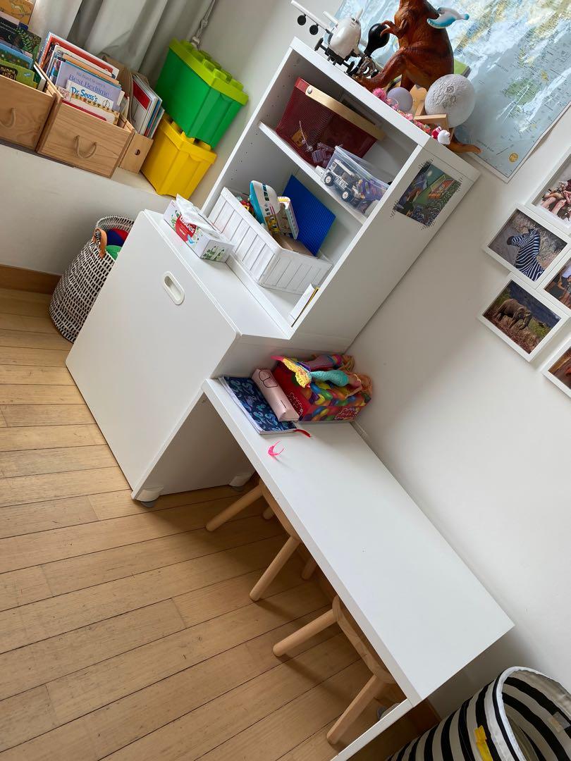 Stuva storage unit and desk, Babies & Kids, Baby Nursery & Kids
