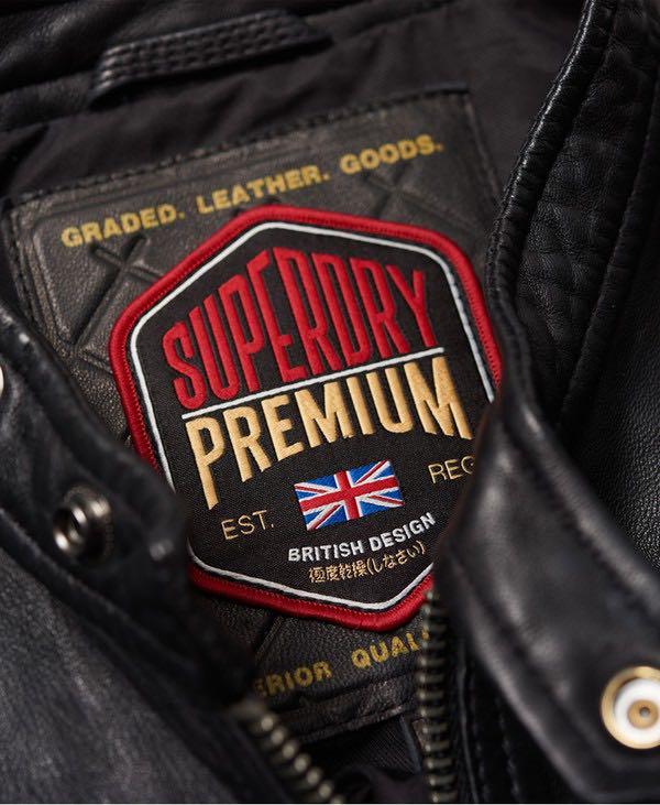 Real hero clearance leather biker jacket
