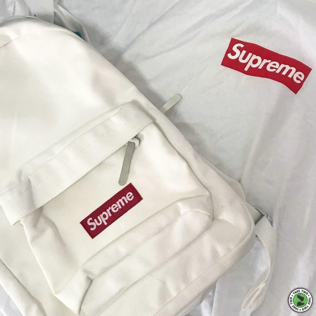 81%OFF!】 店頭限定 Supreme Box Logo Canvas Backpack 黒 ecommerceday.do