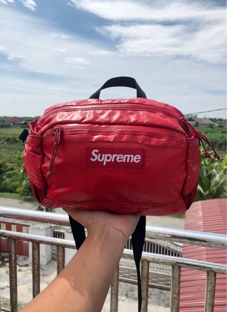 Supreme waist best sale bag fw17