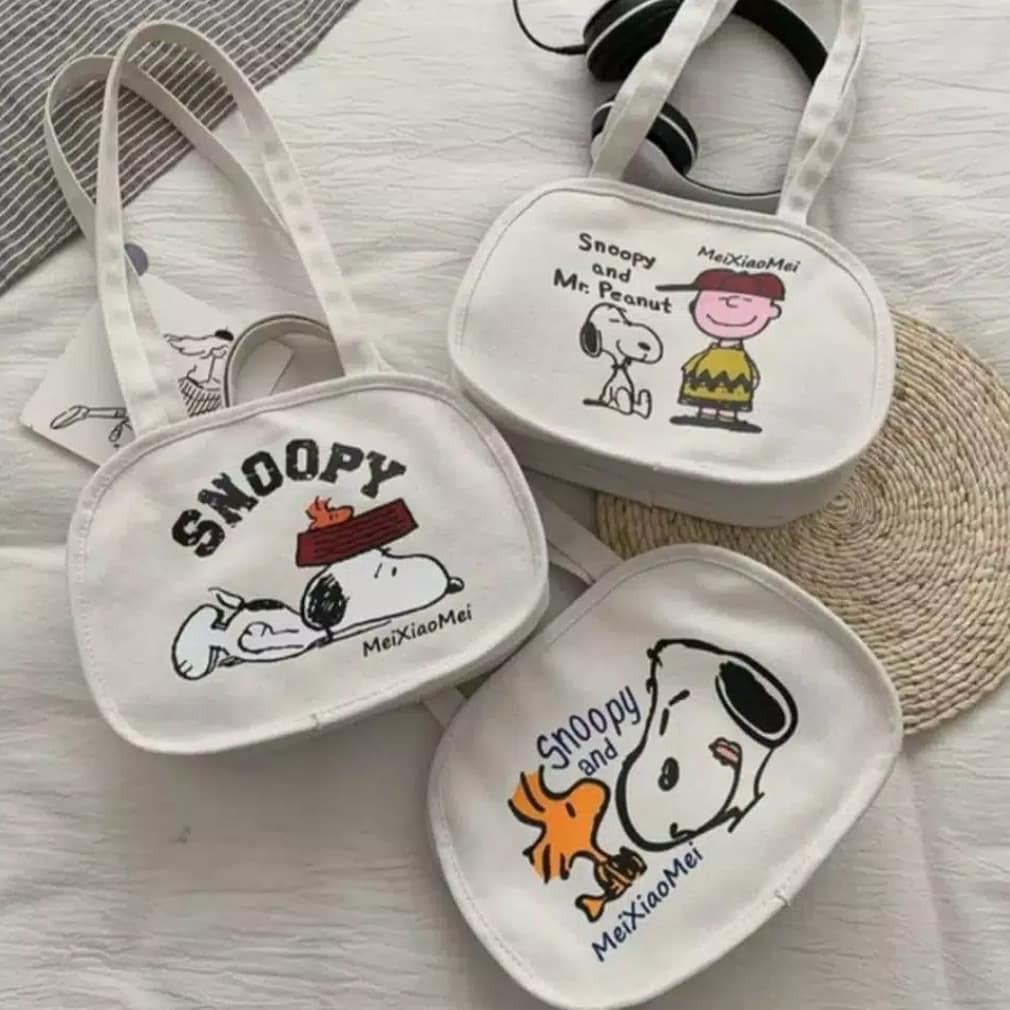 Tas Snoopy Tas Peanuts Tote Bag Snoopy Tas Wanita Murah