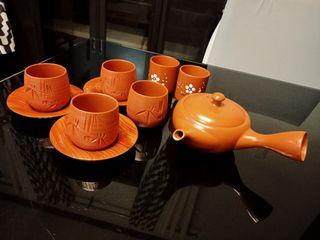 Teracotta Tea Pot Set
