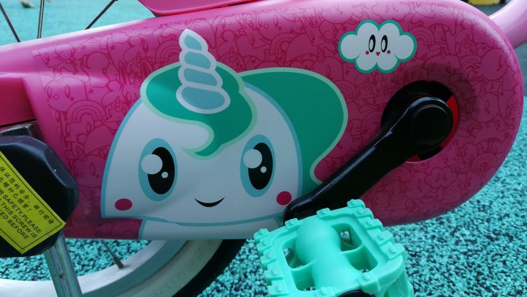 Unicorn Bike_Girl 35 Years, Sports Equipment, Bicycles & Parts