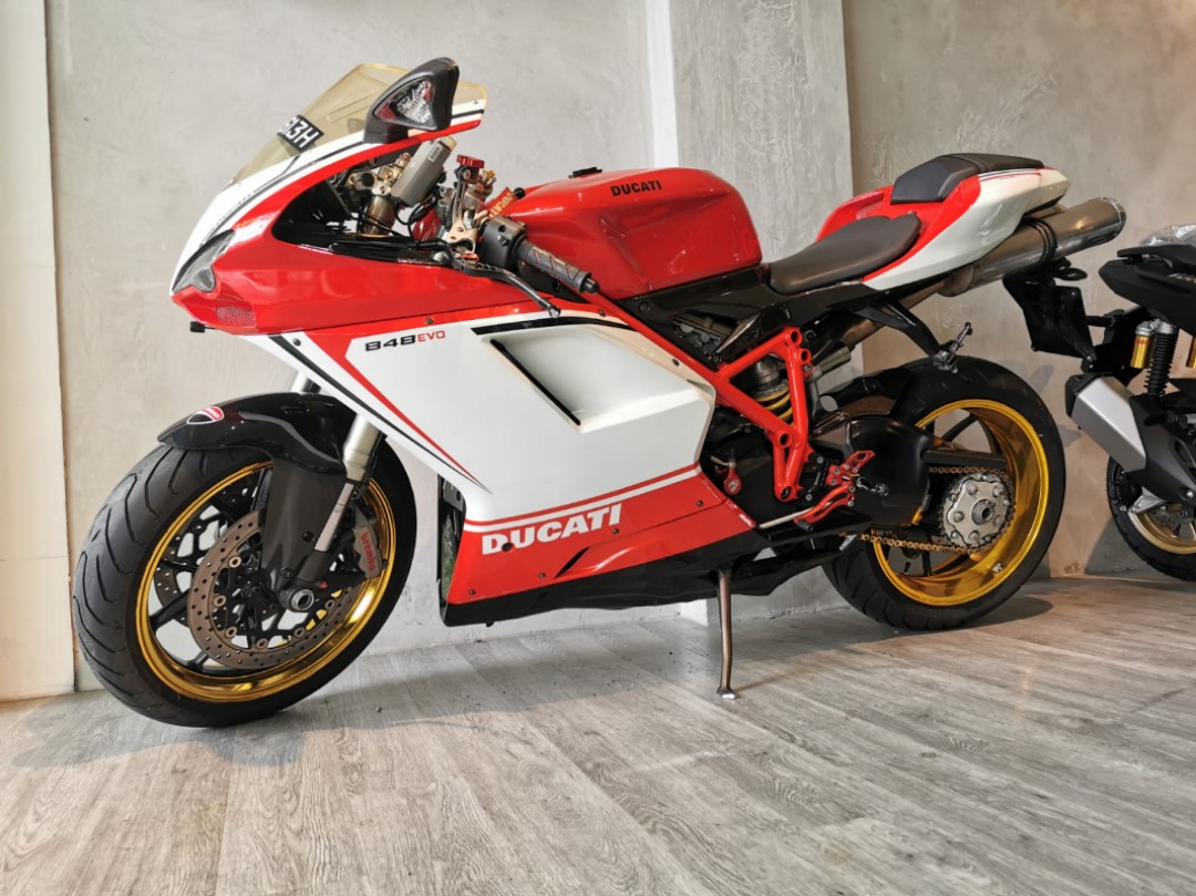 Ducati 848 Evo Pre own Motorcycles Motorcycles for Sale Class