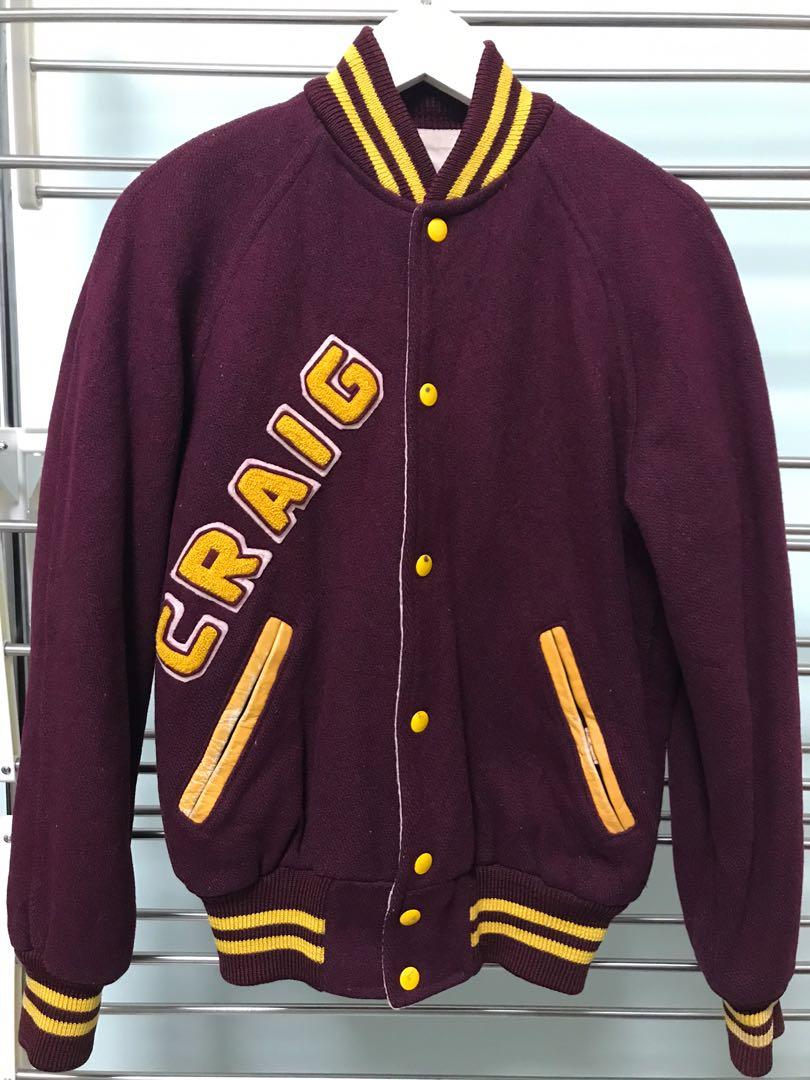 vintage baseball jacket