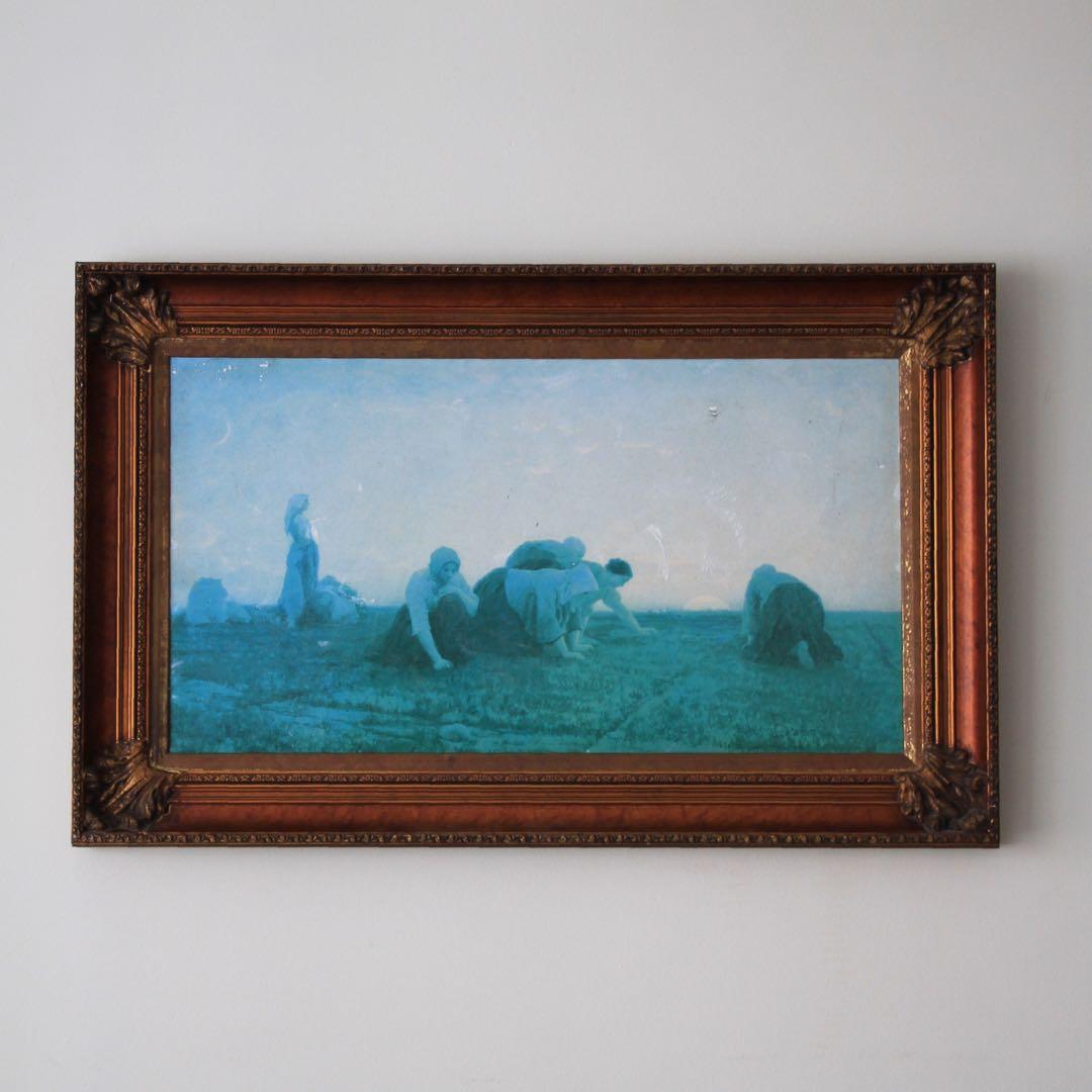 Vintage Solid Wood Gilded Gold Baroque Painting Frame Furniture Home Decor Others On Carousell