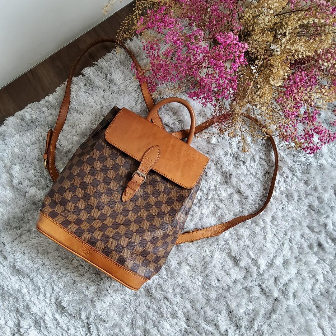 Louis+Vuitton+Soho+Backpack+Brown+Canvas for sale online