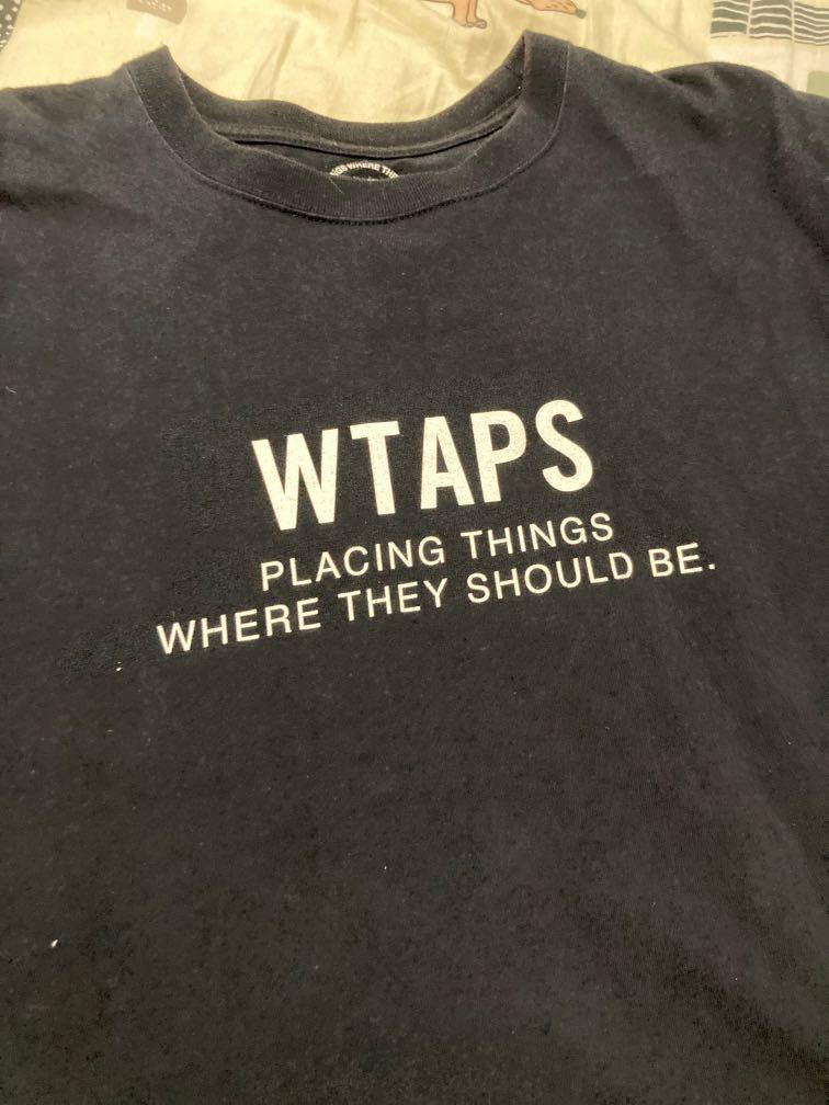 Wtaps tee （分類：T-shirt）位於 Hong Kong。 由 indiansae 提交（商品編號 1065301626，圖片 1）。簡介： 購自日本。