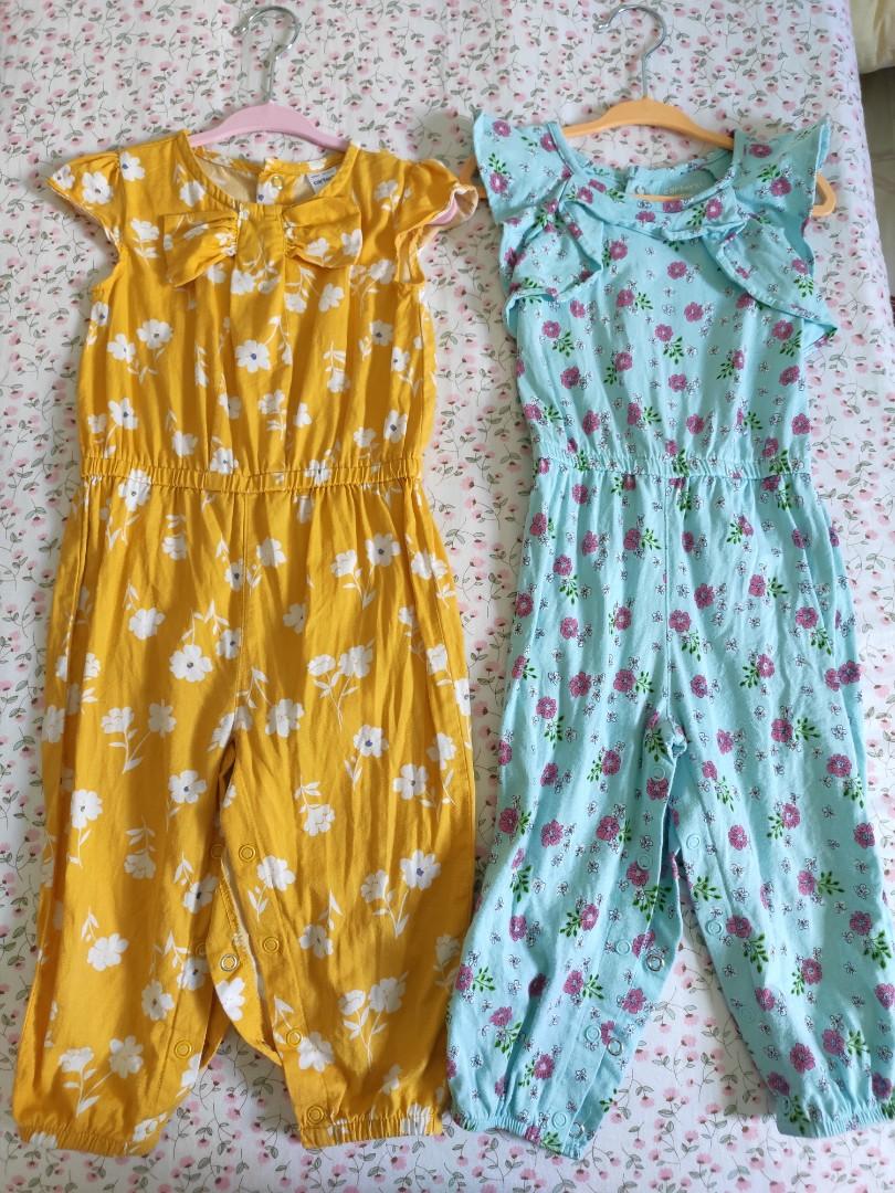Yellow jumpsuit for kids clearance