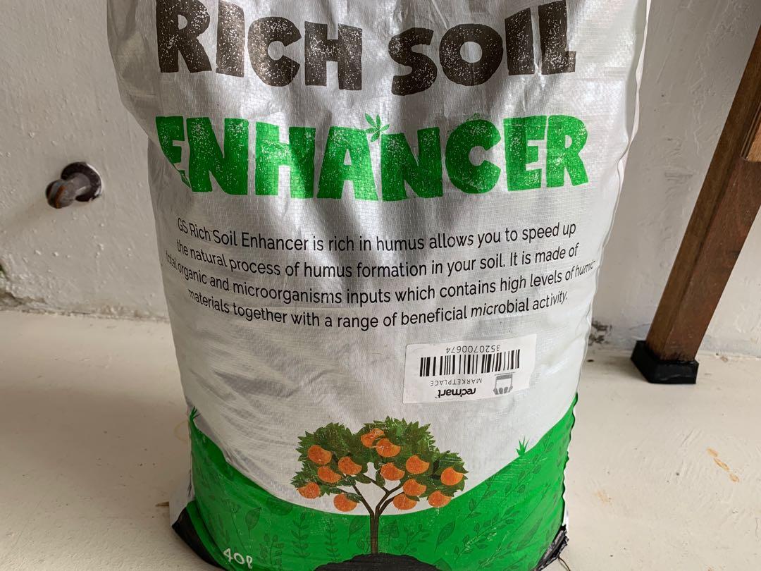 40 litres Rich Soil Enhancer, Furniture & Home Living, Gardening