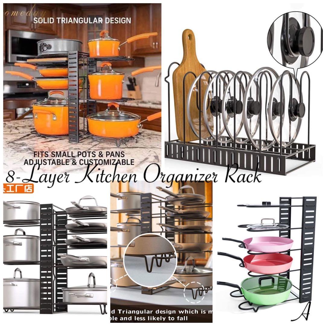 8-Layer Kitchen Organizer Rack (Category: Storage Boxes & Baskets) located in Cainta. Submitted by iubelle (Listing ID 1065499498, Image 1). Description: .